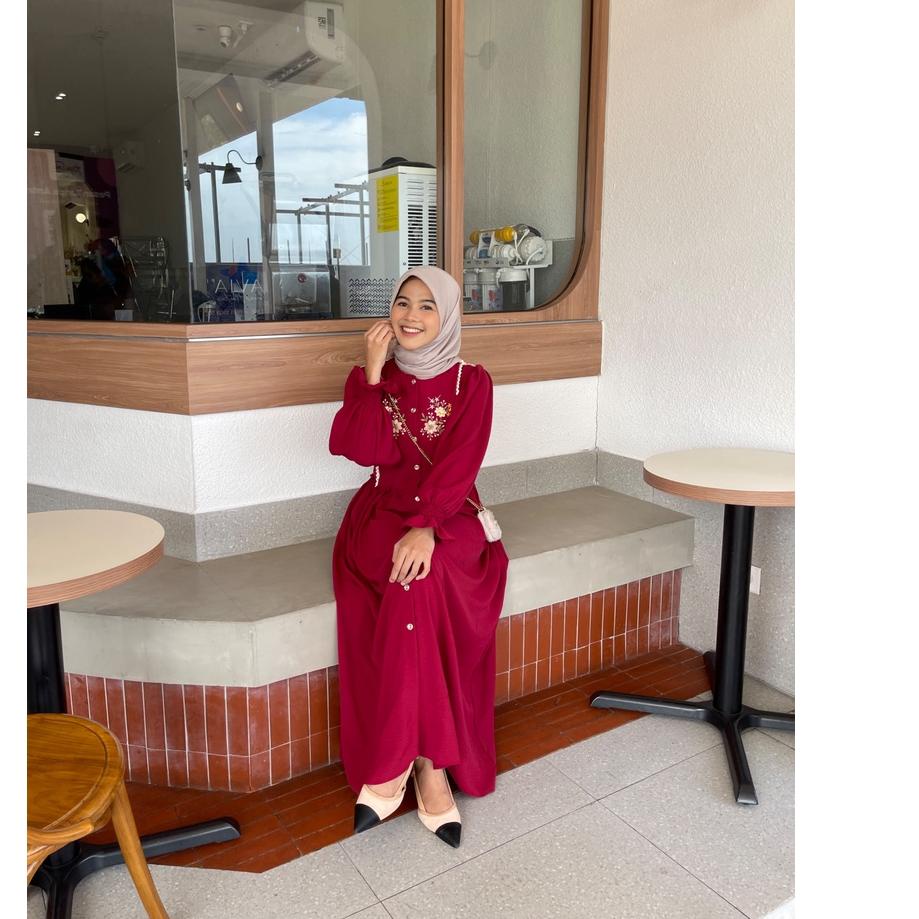 Modern.. Haidee & Orlin - Seraya Dress (PILIH WARNA)