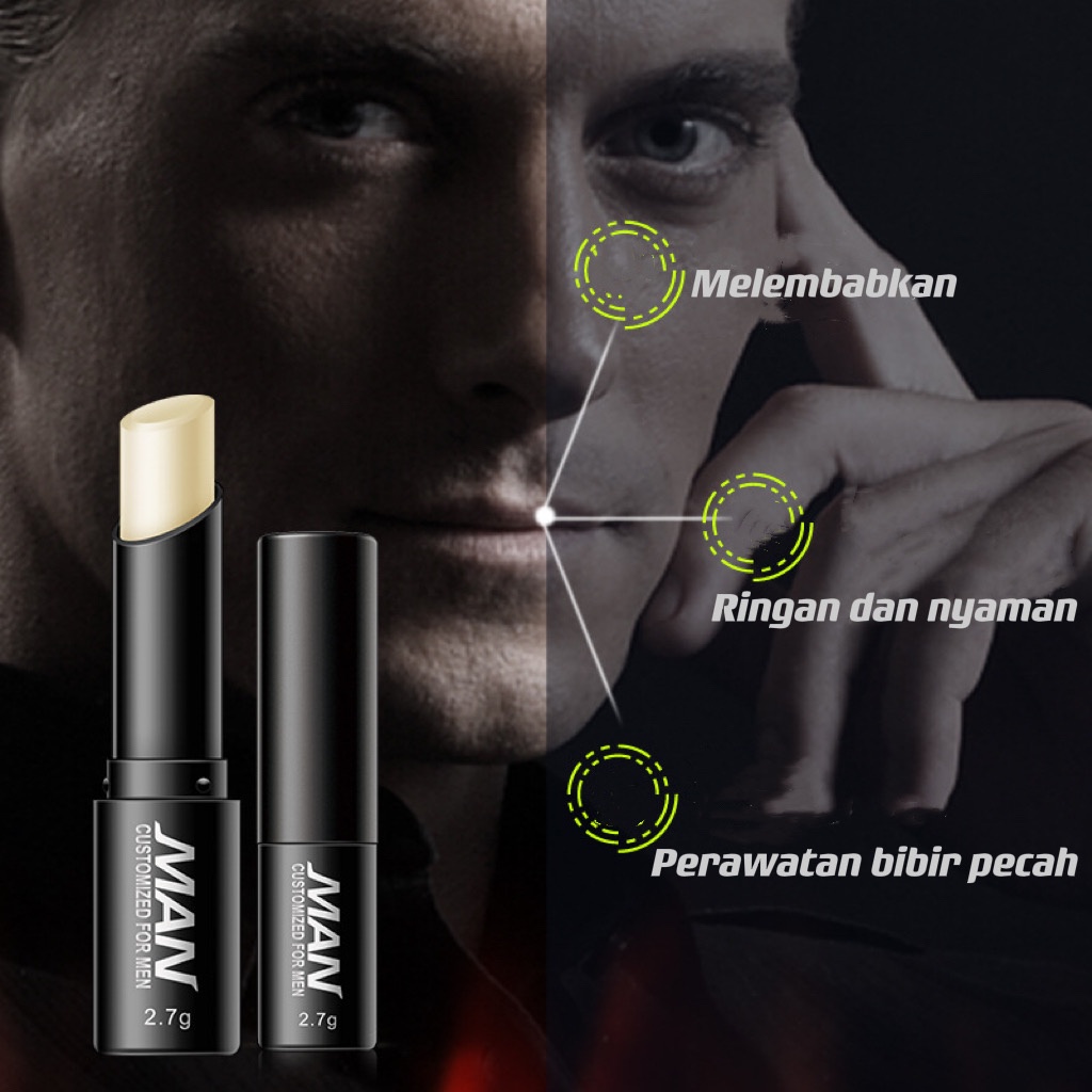 Lip Balm Man, Pemerah Bibir Permanen Pria