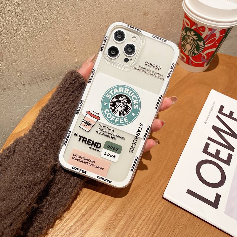 Fashion Lable M Starbuck Case OPPO A3S A31 A5 A9 A7 AS5 A12 A11K A5 A76 A33 F9 A52 A92 F11 A16 A54 A74 A95 A96 A36 2F 4 5F 6Z 7 8 C12 C15 C25 C31 C35 9i Cover