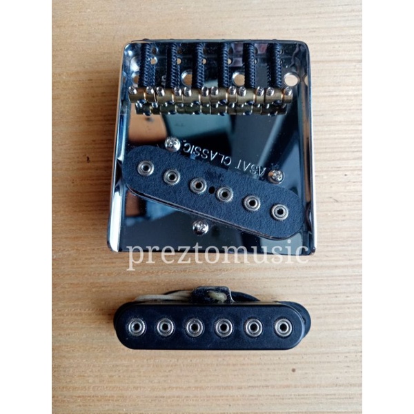 bridge + PickUp gitar gnl asat classic #preztomusic