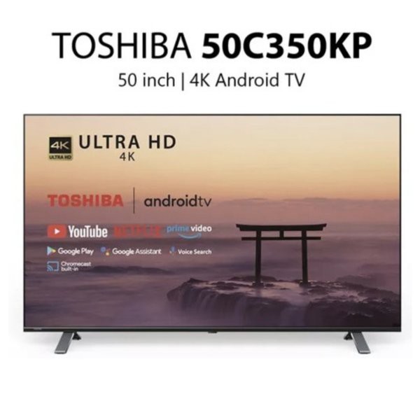 LED TV Toshiba 50C350KP UHD 4K Smart Android 50 Inch