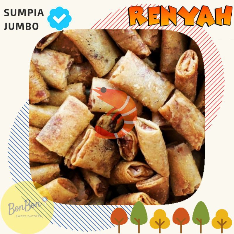 

Sumpia Jumbo Ebi / Snack Sumpiah Udang 250 Gram