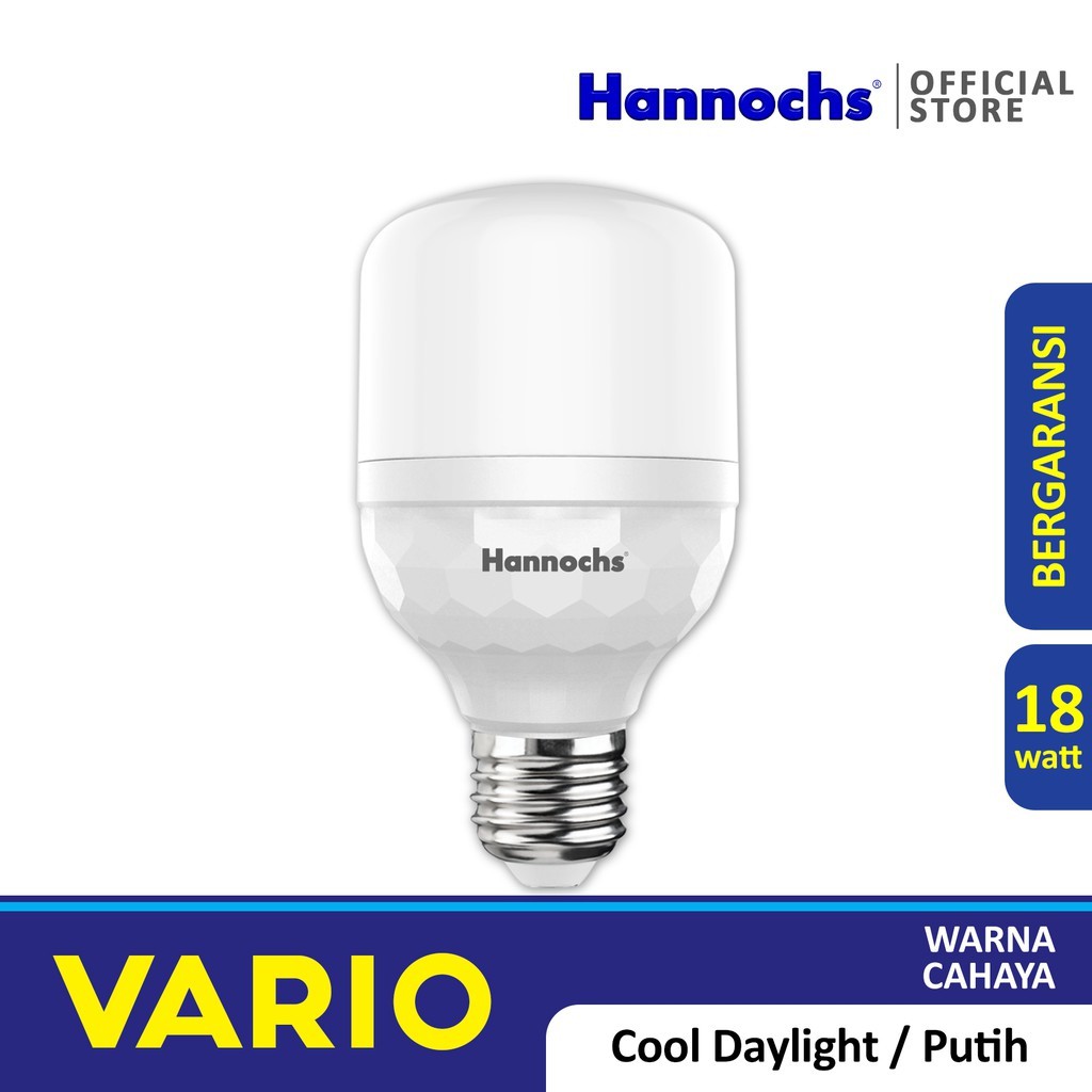 Hannochs Lampu LED Vario 18 Watt Cahaya Putih