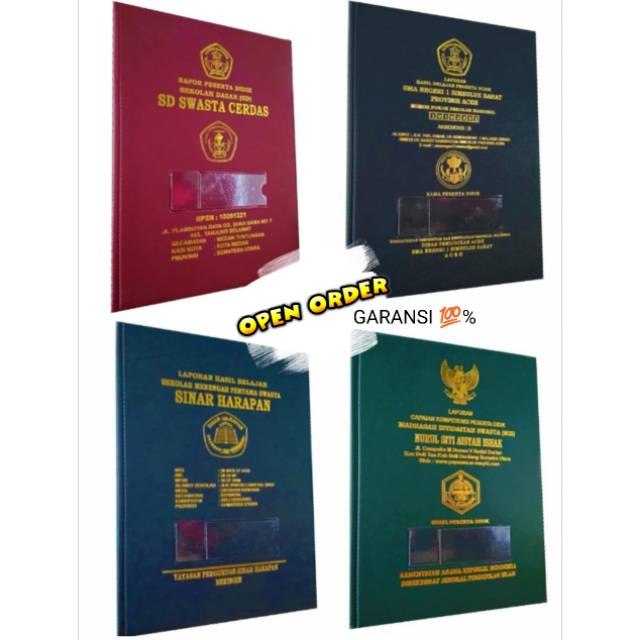 Sampul Raport K13 Garansi 💯%