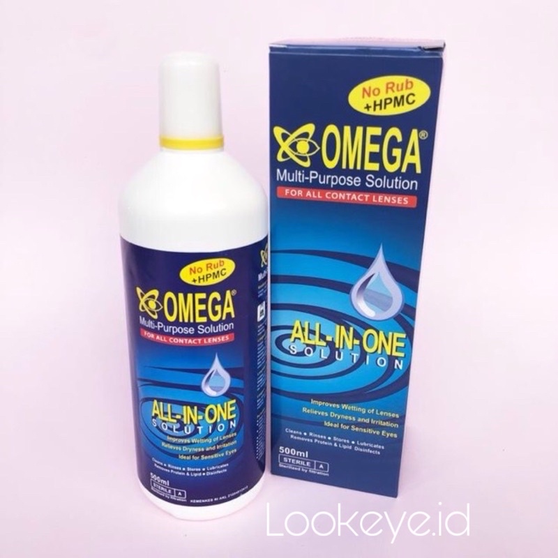 Cairan Softlens/Cairan Pembersih Softlens OMEGA