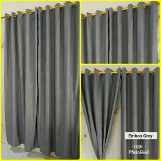  Gorden  pintu  ring ukuran  120 x 200 Shopee Indonesia