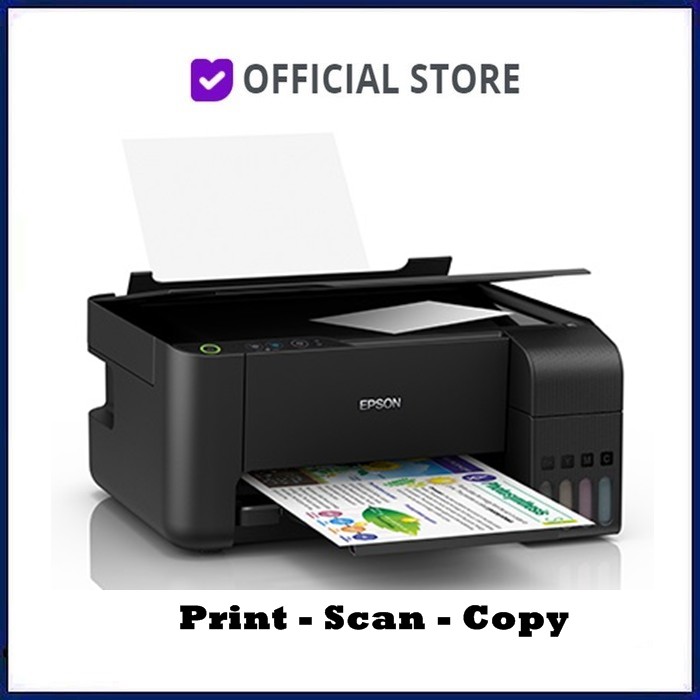Epson Printer L3110 Ink Tank All In One Print Scan Copy L-3110