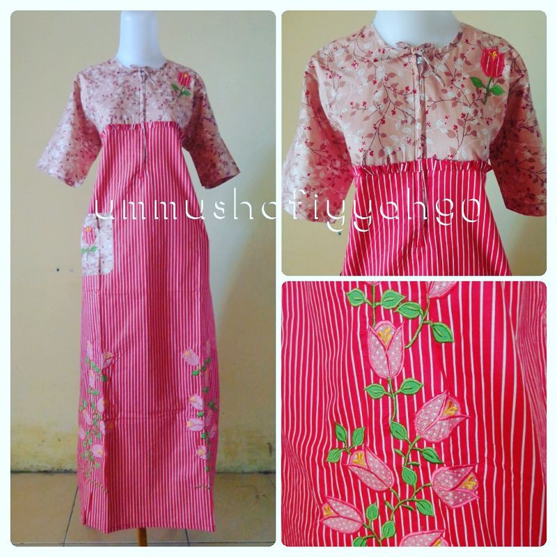 daster katun bordir malang (L)