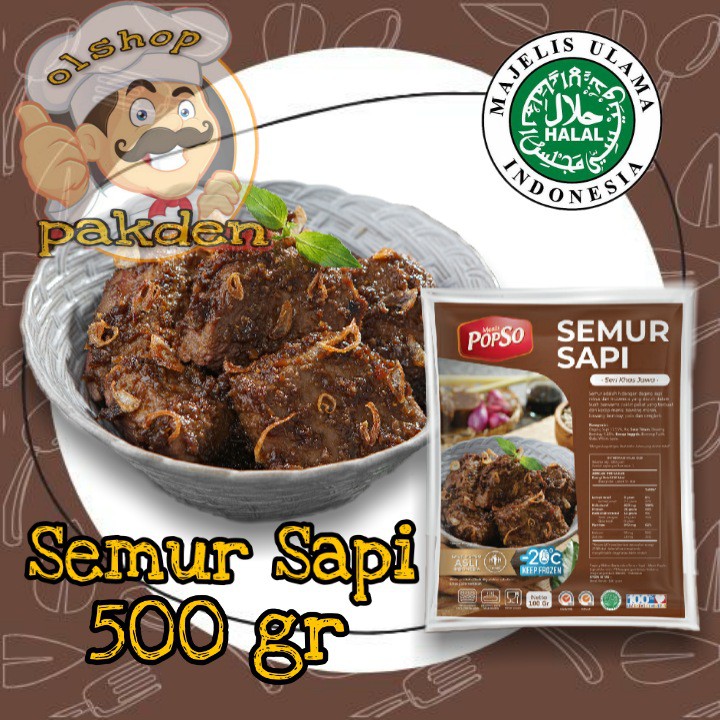 

SEMUR SAPI BY POPSO / LAUK PAUK / OLSHOP_PAKDEN