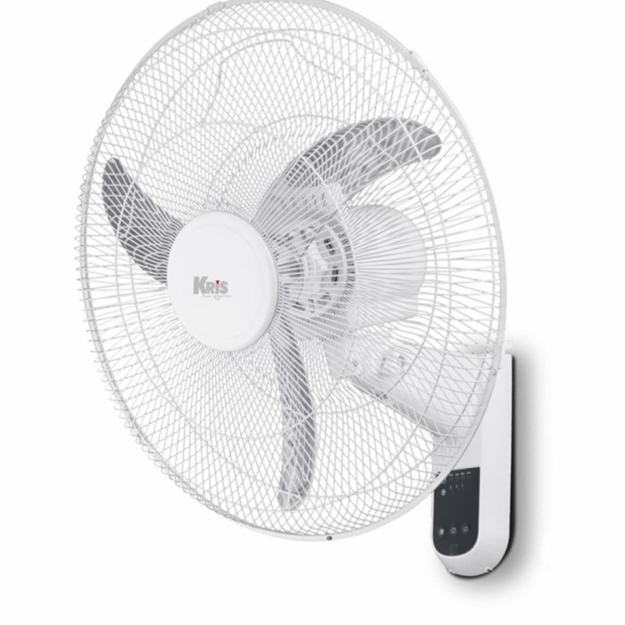 Kris Kipas Angin Dinding Dengan Remote - Putih