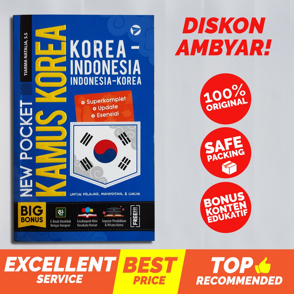  Kamus BAHASA KOREA  PRAKTIS LENGKAP New Pocket kamus  Korea  