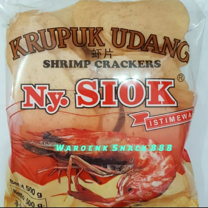 

Q0121Sa Kerupuk Udang Ny Siok Istimewa Oval 500 Gram D5qs44