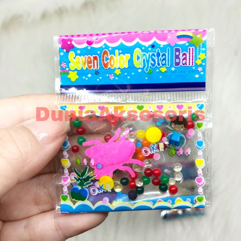 Waterbeads /Hidrogel multicolor) mainan anak animal