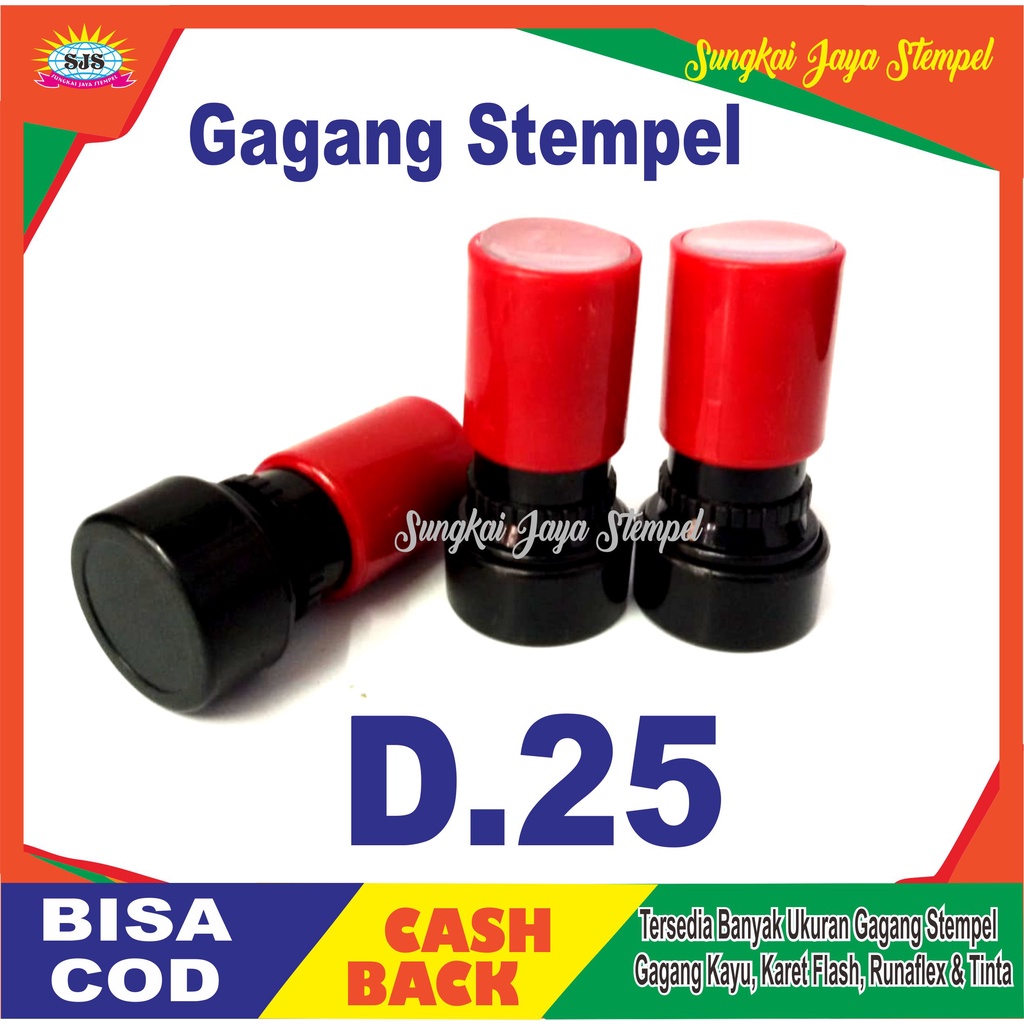

gagang stempel d25