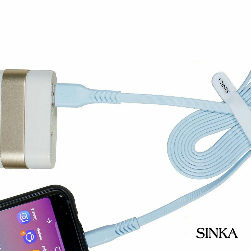 Kabel Data Merk sinka Fast Charging 2.4A Kualitas Premium - ACC PLUS