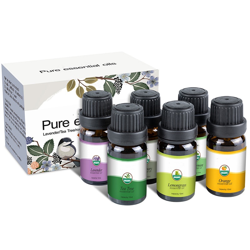 Aromatherapy Essential Oil Pengharum ruangan Aroma Terapi 6 Jenis 10ml