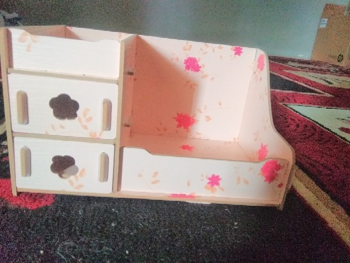 Rak Kosmetik Make Up Organizer Kotak / Wadah Tempat Meja Rias Makeup Serbaguna Multifungsi