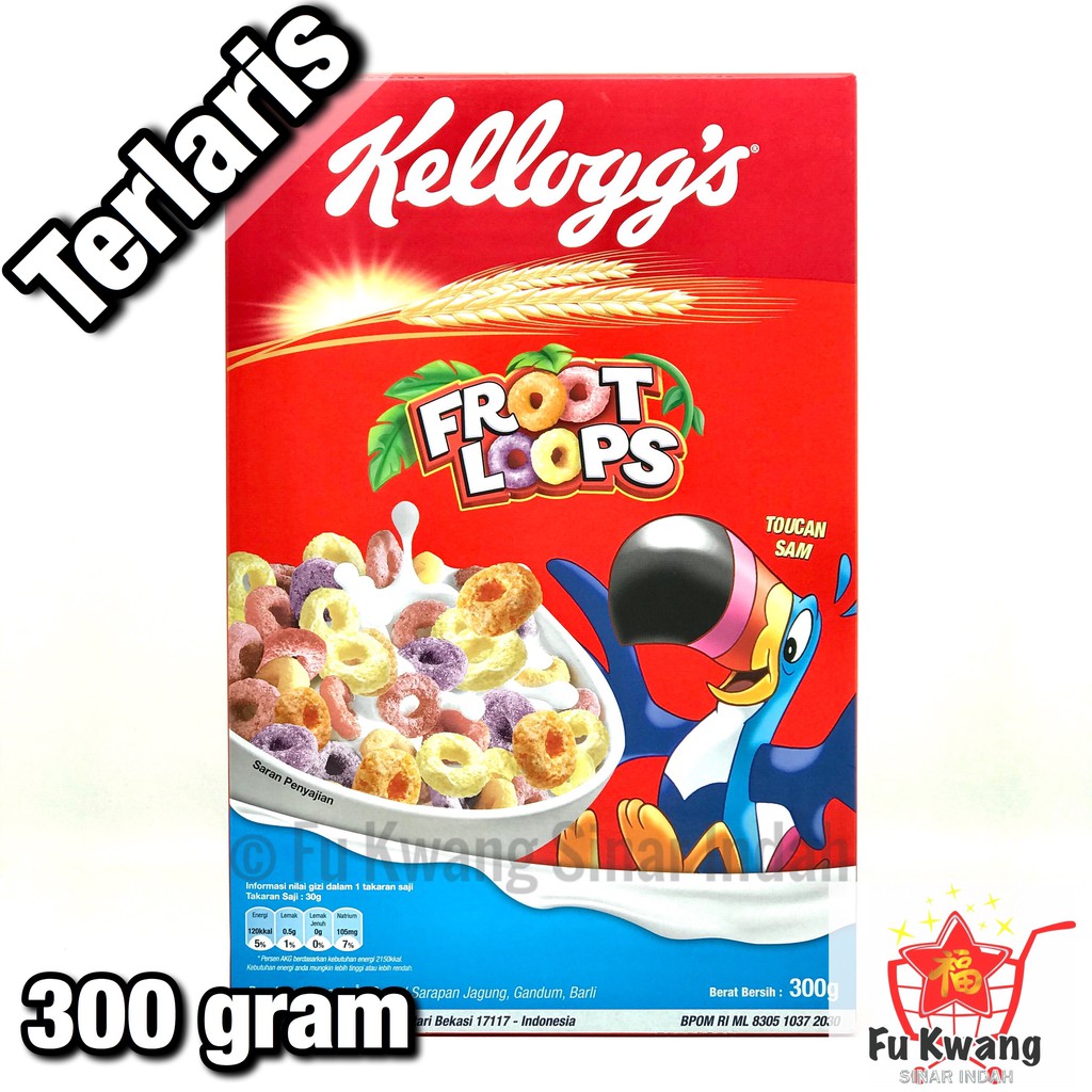 

Kelloggs Kellogs Kellogg's Sereal Froot Loops 300 gram