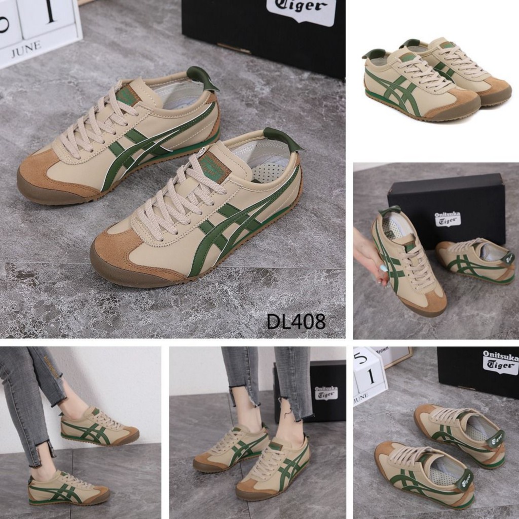 DL408 OT SEMI ORI KHAKI LIST GREEN WOMEN WB