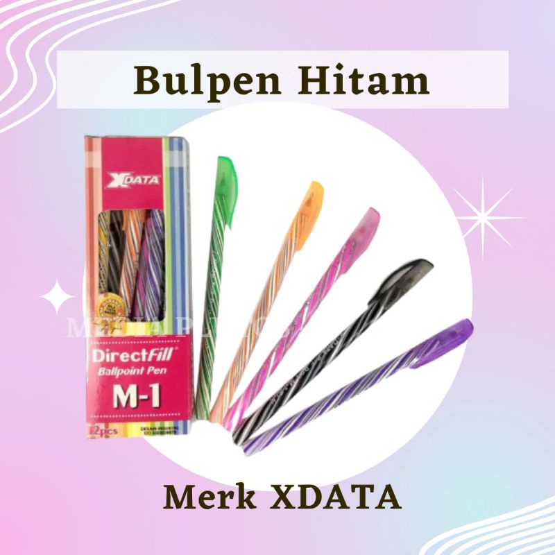 

BULPEN HITAM MERK X DATA