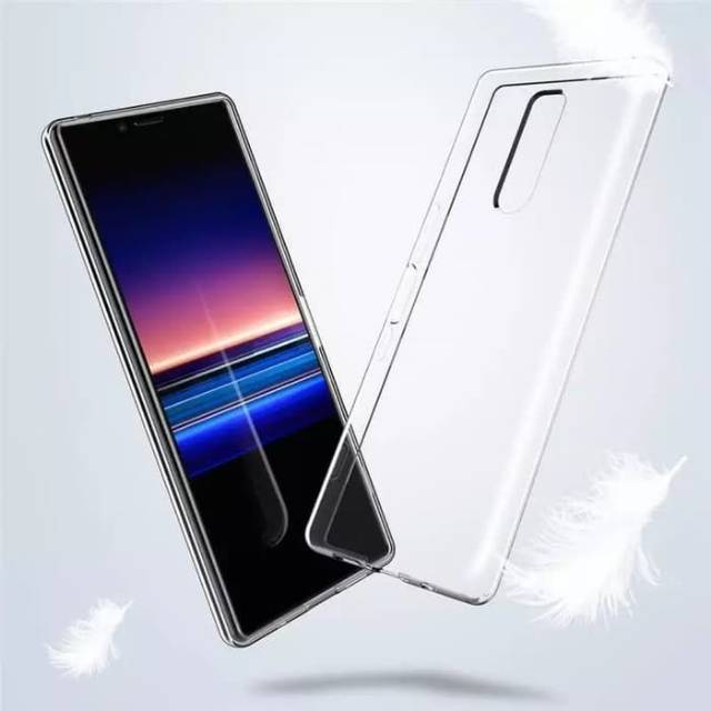[Premium] Silicone Transparent Case Sony Xperia 1 - XZ4