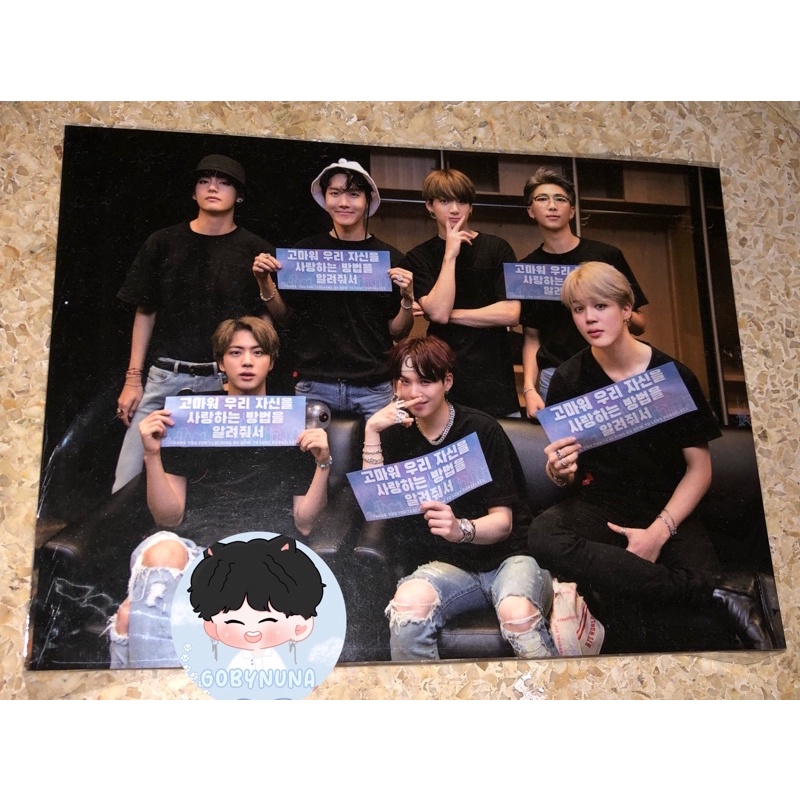 [ READY ] POSTCARD LY NY BTS DVD OFFICIAL | posca love yourself new york bangtan poca photocard namj