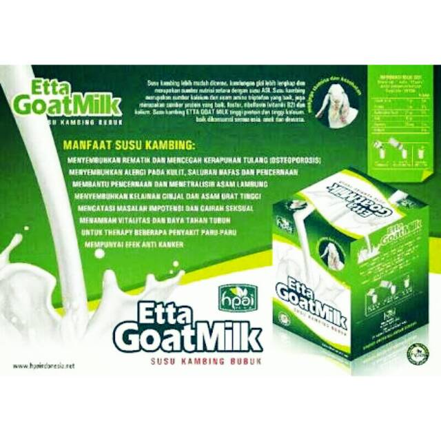 

susu kambing etta gold milk