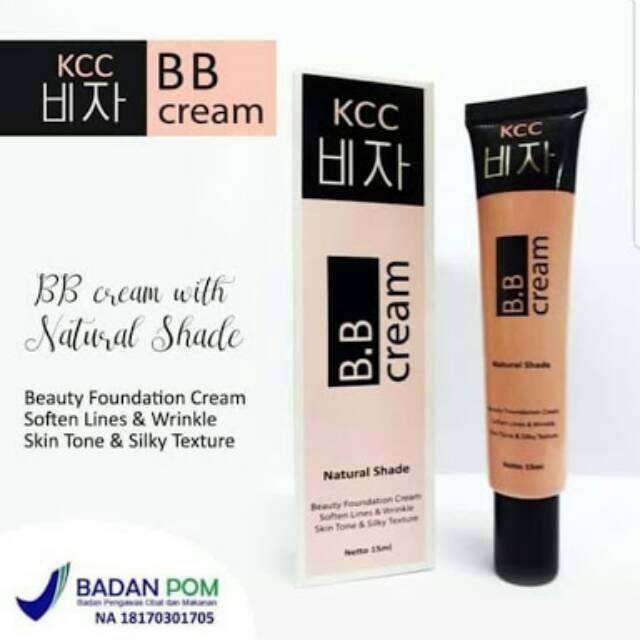 KCC BB CREAM BPOM NATURAL SHADE ORIGINAL - BB CREAM / ALAS BEDAK