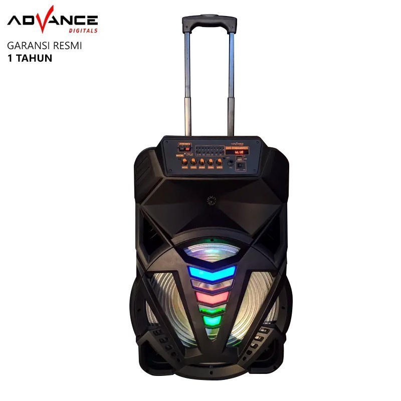 Advance K1201N  Speaker Bluetooth Portable 12Inch Doble Mic Wireless