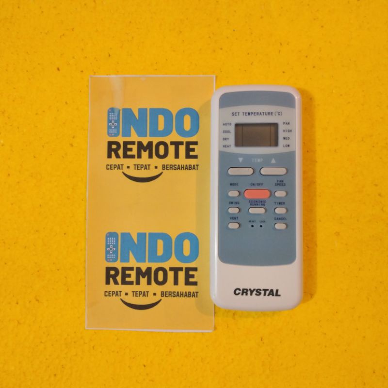 REMOTE AC CRYSTAL R51/CE ORIGINAL