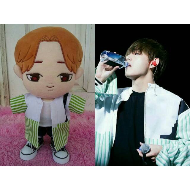 KPop Doll Cloth/Baju Boneka KPop Taehyung Shirt