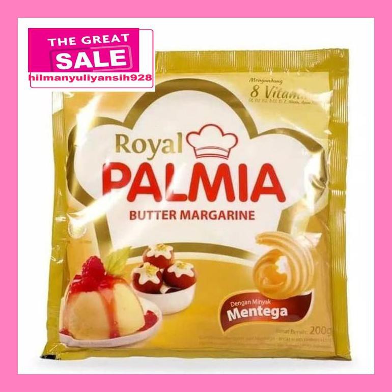 

02T4Dpsum Palmia Royal Butter Margarine 200Gr S30Ytd50