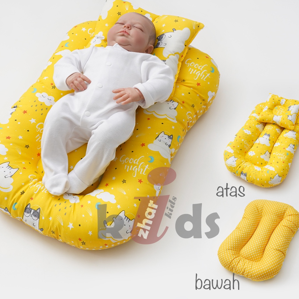 FREE PACKING TAS SERUT!! KASUR BAYI KOTAK UKURAN JUMBO + FREE BANTAL PEYANG BAYI / KASUR BABY MULTIFUNGSI SOFA BAYI MURAH