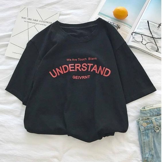 MYSTIQUE.ID-BAJU KAOS UNDERSTAND T-SHIRT LUCU DAN AESTHETIC