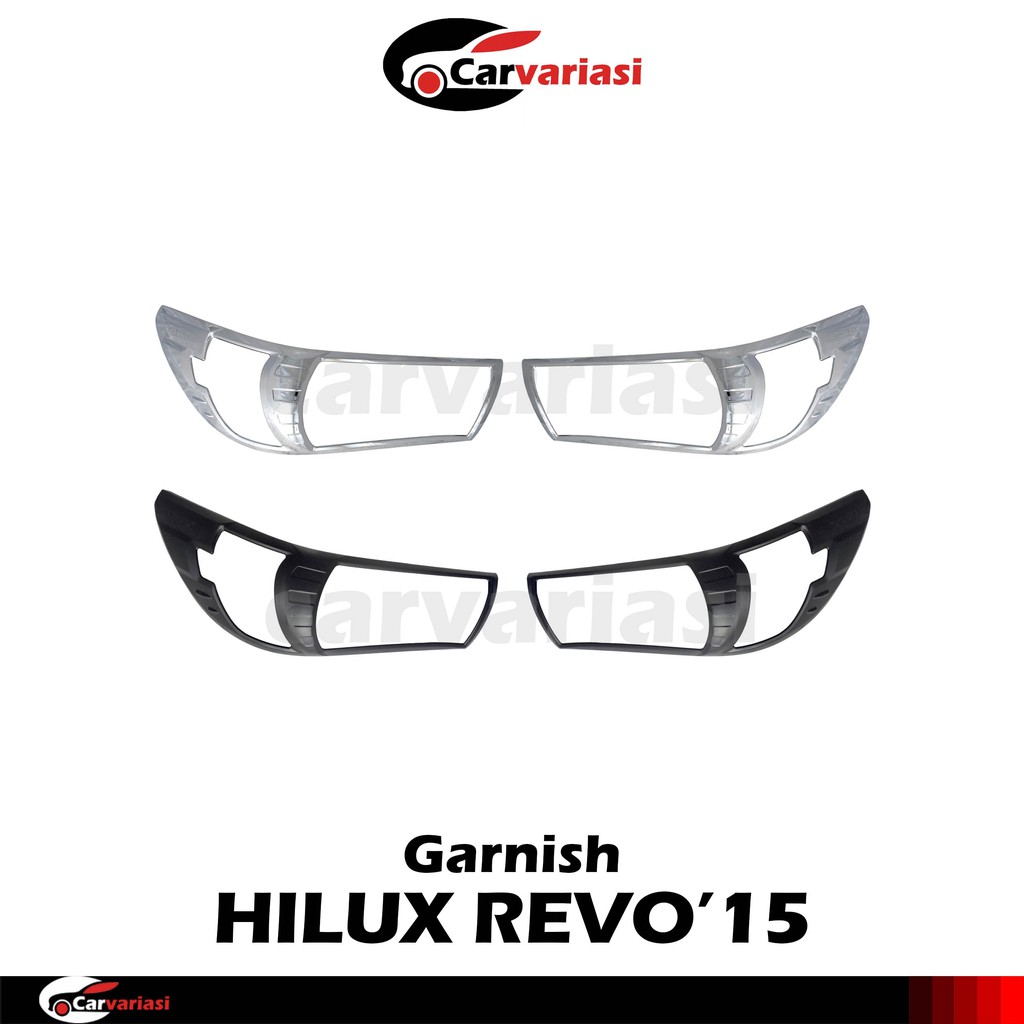 GARNIS HILUX GARNISH HEADLAMP TOYOTA HILUX REVO 2015