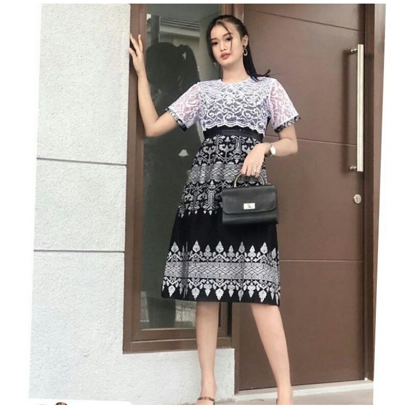 Baju Atasan Wanita Dress Batik Wanita Terbaru