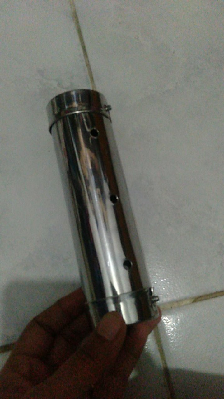 1 Lusin Cetakan Lontong Stainless Panjang Pendek / Cetakan Lontong Stainless