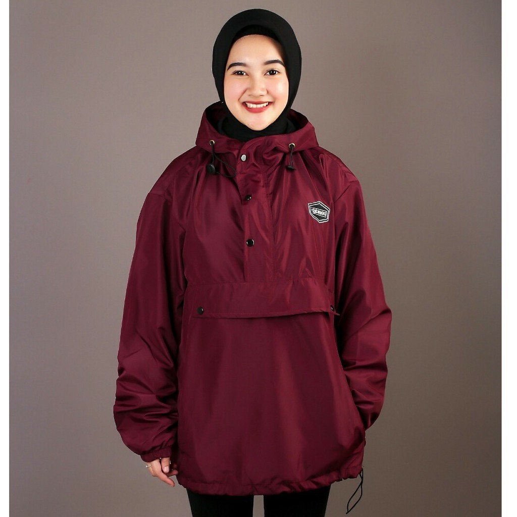 Jaket Cagoule Premium Waterproof | Jaket Windbreaker Cewe Cowo Original DJBRED / Jaket Gunung