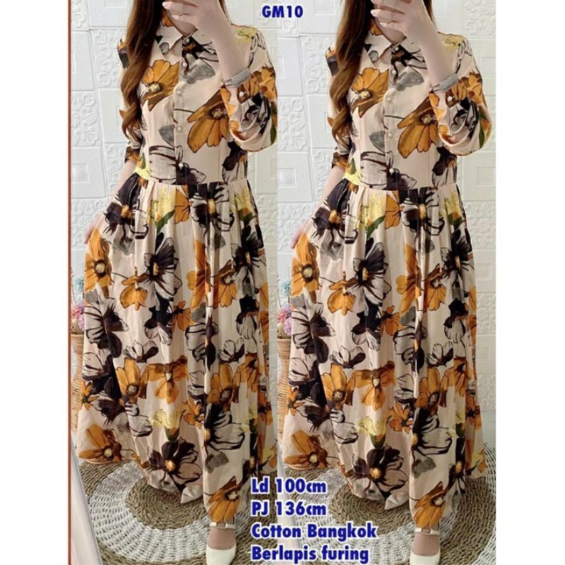 Ready Maxi Dress Import TR439.48 3 Warna