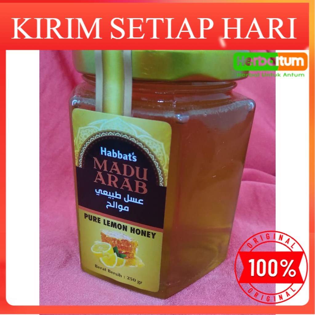 

[MURAH] Madu Lemon I Madu Arab Pure Lemon 250 GR