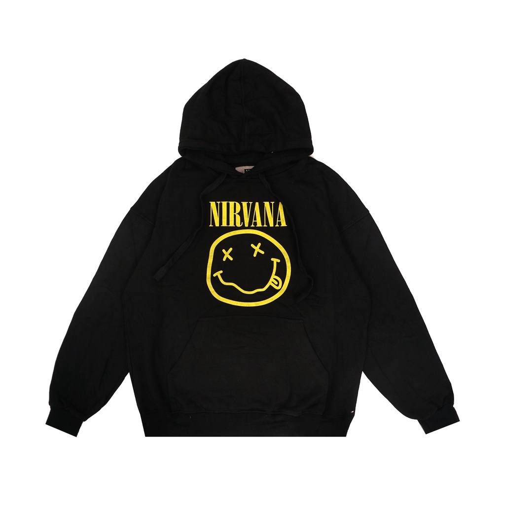 JAKET HOODIE OVERSIZE MC.F NIRVANA SMILE ACID