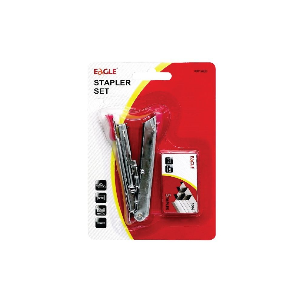 

EAGLE Stapler and Staples set (1000pcs)