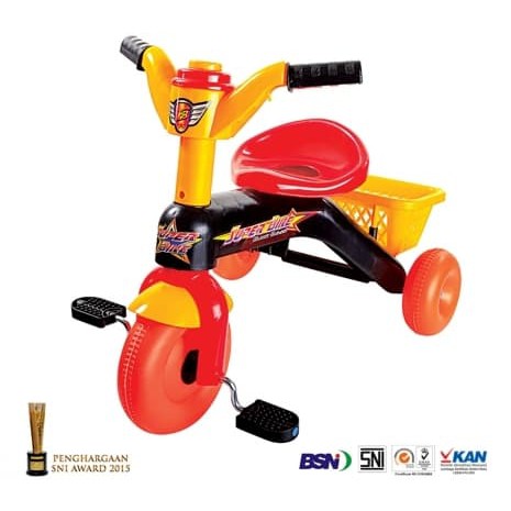 FB 581 - Sepeda Anak Roda Tiga - Sepeda Tricycle / sepeda anak speed racing bicycle yo14