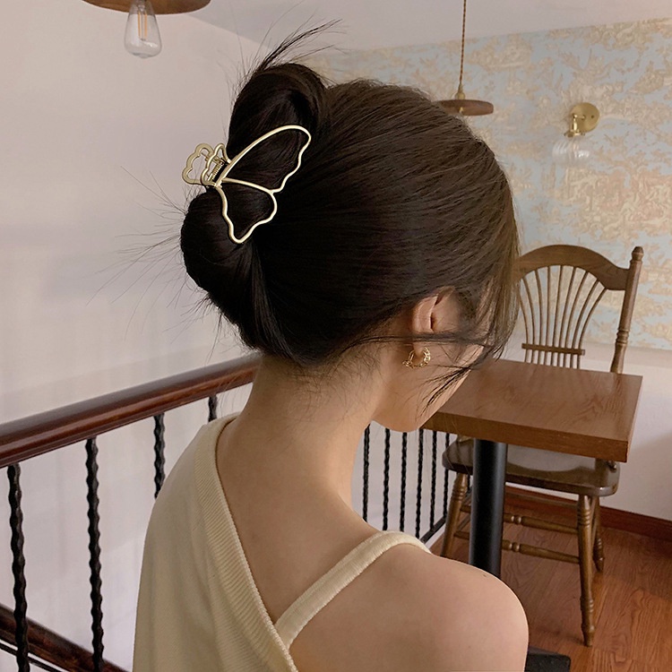 JEPIT RAMBUT KUPU KUPU EMAS JEPITAN KOREA METAL GOLD HAIRCLIP JEDAI UNIK KOREAN HAIR ACCESSORIES PIN RAMBUT AKSESORIS BUTTERFLY FRAME