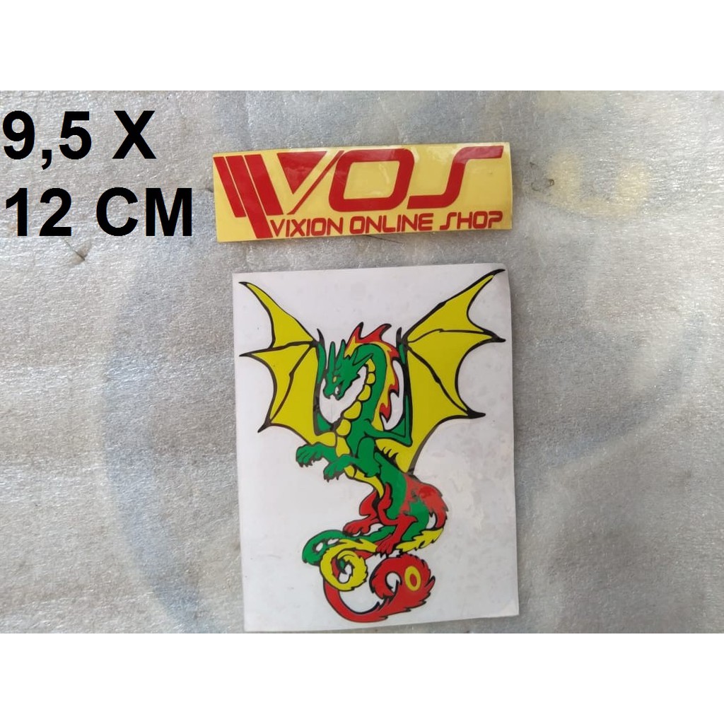 

STIKER UNIK NAGA TERBANG
