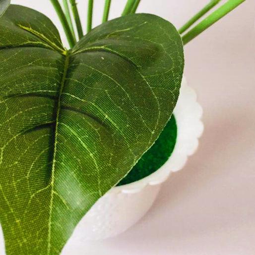 UNICO Pot Bunga Plastik Tanaman Hias Artificial Daun Rambat Monstera Aglonema Aglaonema Murah PBP21