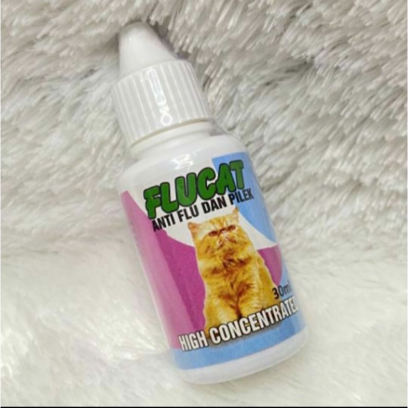 FLU CAT 30ml OBAT FLU DAN PILEK KUCING