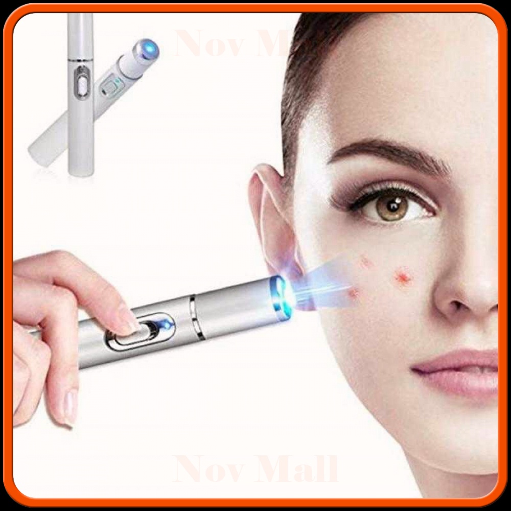 Pen LED Biru Laser Penghilang Jerawat Acne Treatment - KD-7910