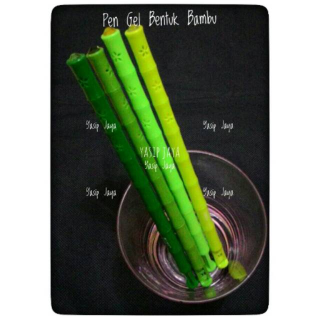 

Pen Gel Bentuk Bambu (12 pcs)