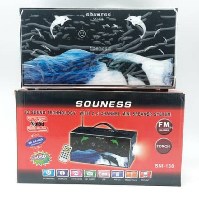 [SUSE] MINI SPEAKER SYSTEM MURAH RADIO FM SENTER SOUNESS KECIL PORTABLE